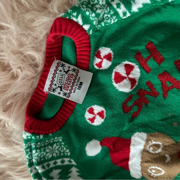 Well Worn: Gingerbread Man Oh Snap Sweater (18 months) - Picture 4 of 4